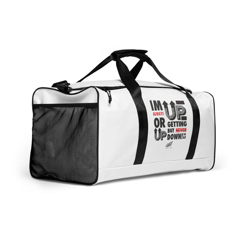 Never Down! Duffle bag