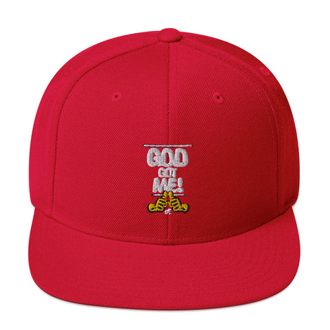 God Got Me! Snapback Hat