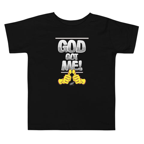 God Got Me! Toddler Short Sleeve Tee