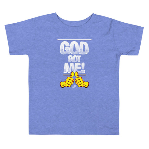 God Got Me! Toddler Short Sleeve Tee
