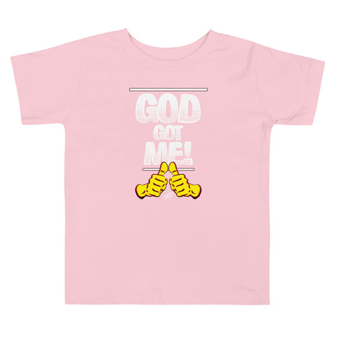 God Got Me! Toddler Short Sleeve Tee